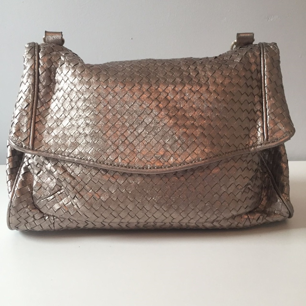 Elliott Lucca Metallic Shoulder Bag/Crossbody